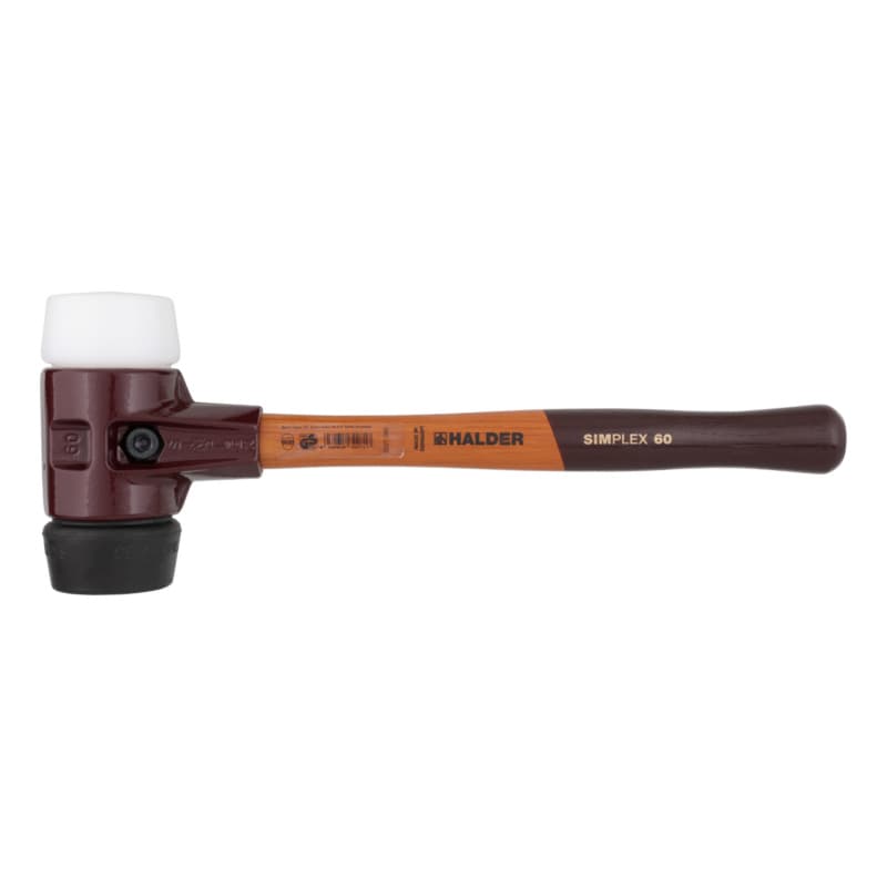 Simplex soft-face hammer EH 3027 rubber composition, super plastic 60 mm