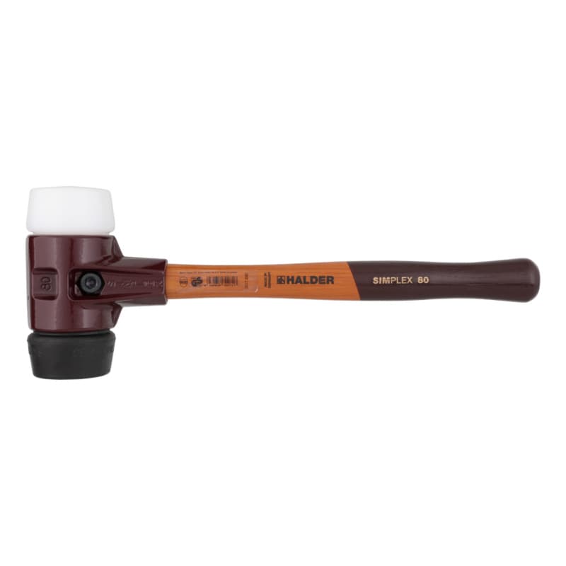 Simplex soft-face hammer EH 3027 rubber composition, super plastic 80 mm