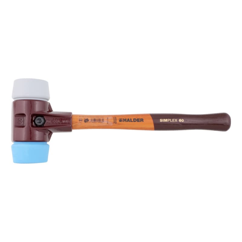 Simplex soft-face hammer EH 3013 TPE-soft, TPE-mid 60 mm