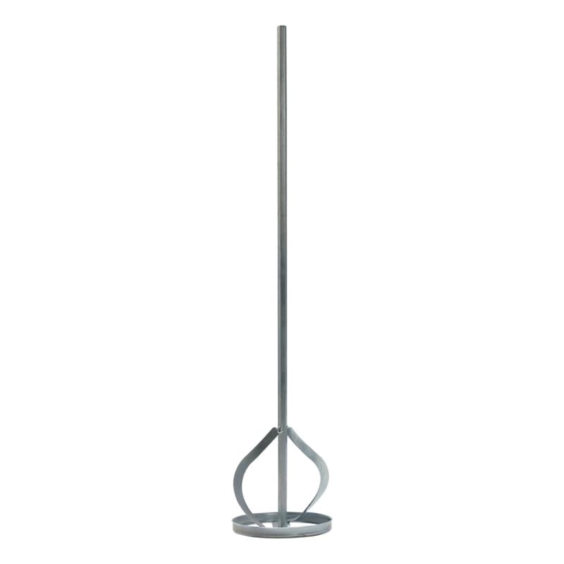 RECA mixing paddle with circular blank, hexagonal pin 120x10x600mm