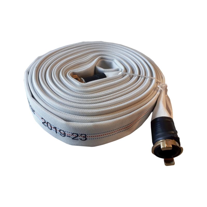 Construction hose, 1 1/4 inch, 15 m with couplings