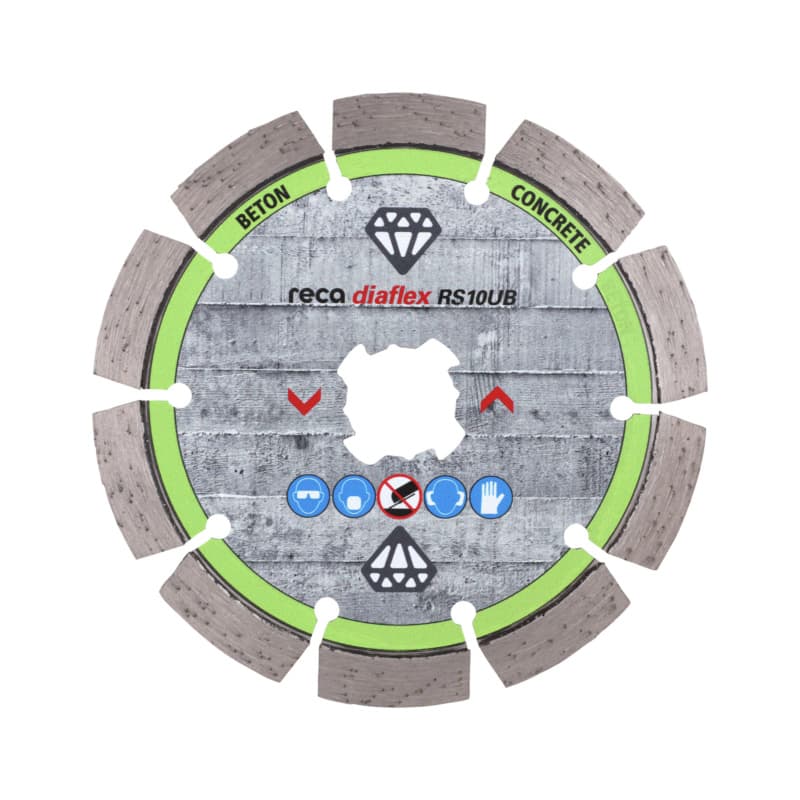 diaflex diamond cutting disc RS10UB X-Lock single pack 115/22.2
