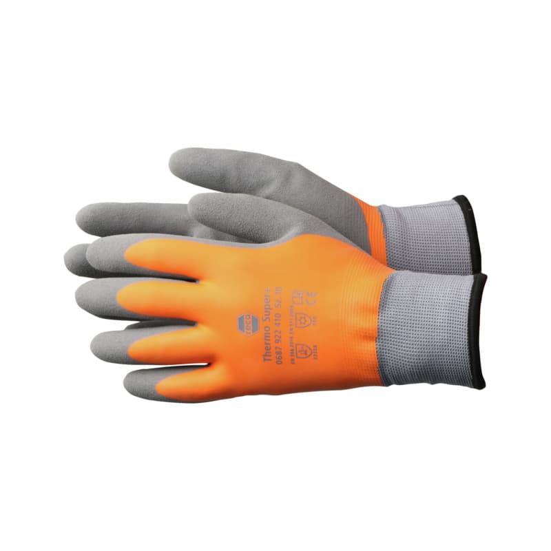 Thermo Super+ winter glove, EN 388/EN 511, fully latex dipped, size 8