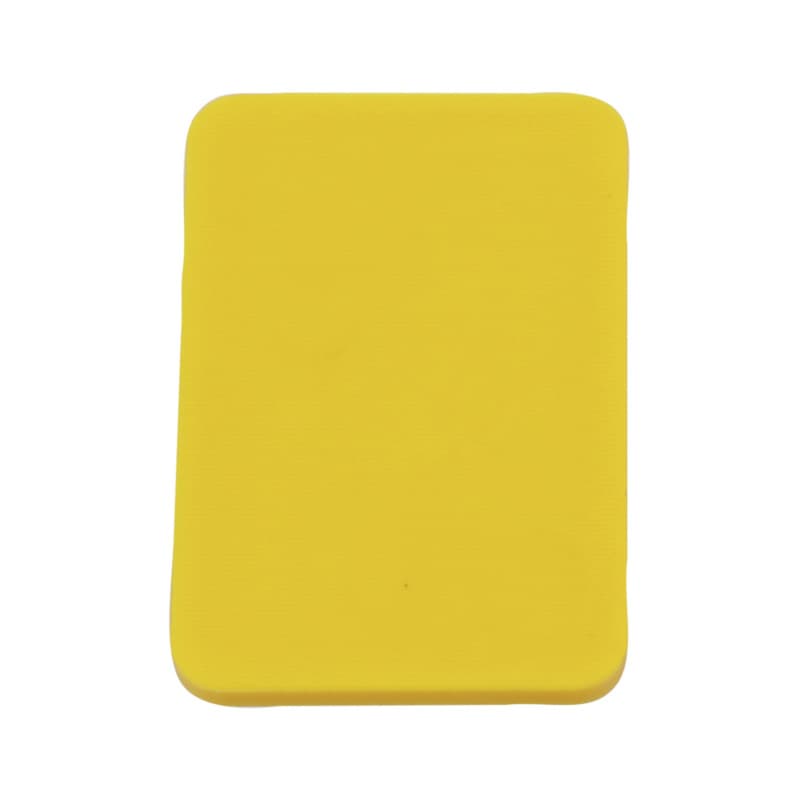 Shims 40x60 mm, plastic, YELLOW 4 mm