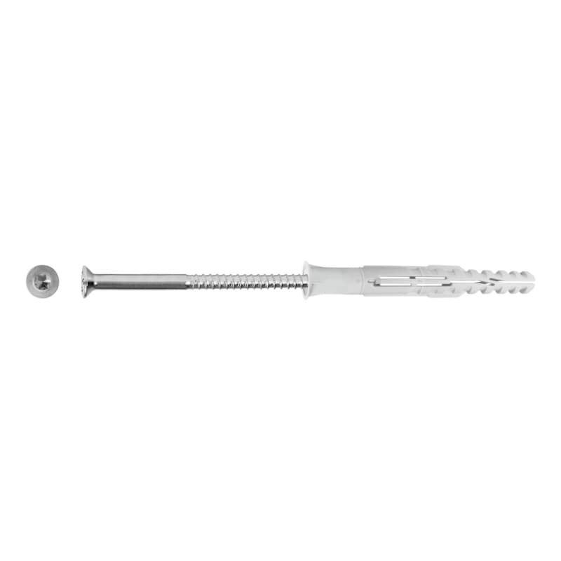 MFR SB TX multi-function frame anchor, countersunk anchor, zinc-plated, 10x80 mm