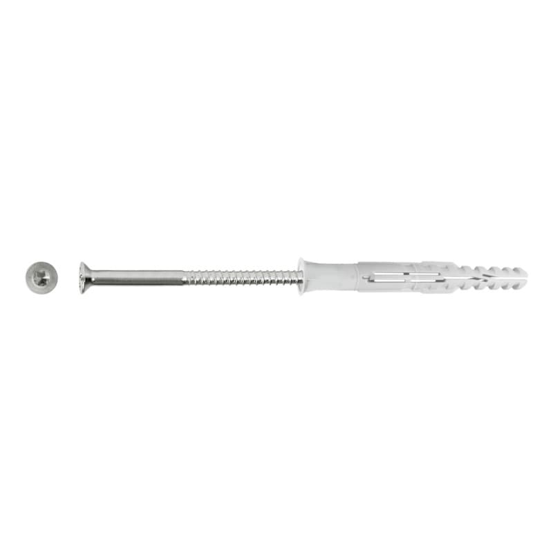 MFR SB TX multi-function frame anchor, countersunk anchor, st. steel A4, 10x80mm