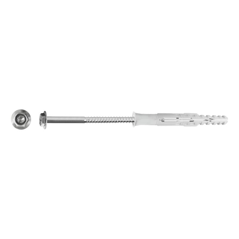 MFR SB SSKS multi-function frame anchor, countersunk anchor, zinc-pl., 10x80 mm