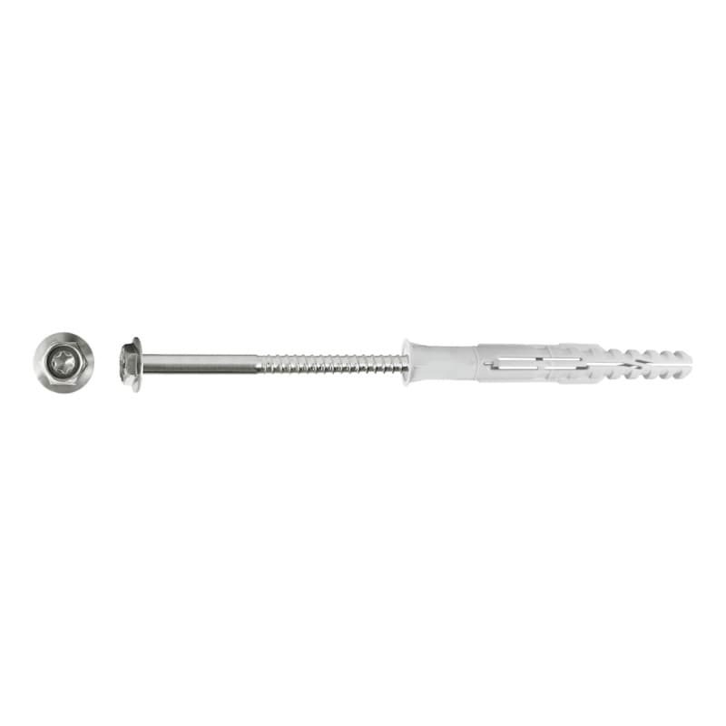 MFR SB SSKS multi-function frame anchor, c/sunk anchor, st. steel A4, 10x80 mm