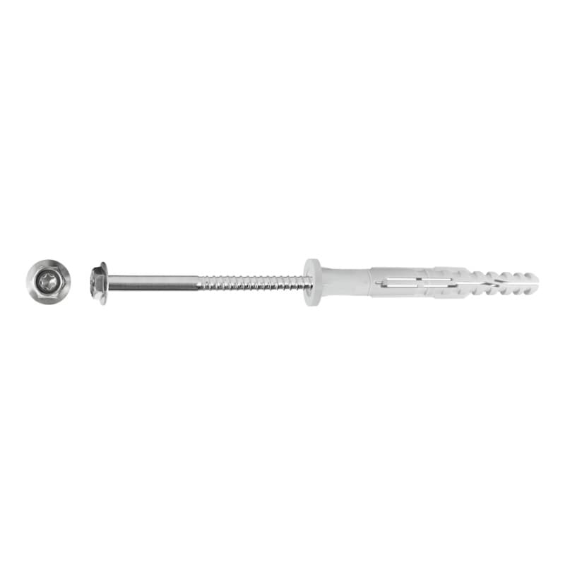 MFR FB SSKS multi-function frame anchor, flat collar anchor, zinc-pl., 10x80 mm