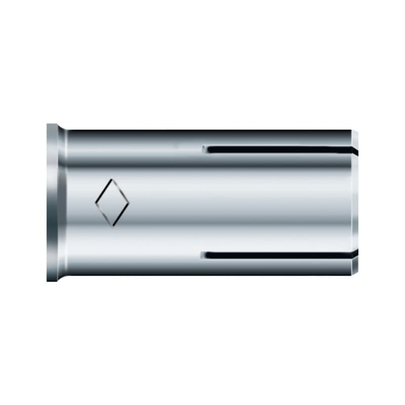 Hammerset anchor ES steel, zinc-plated, with collar M 6x25