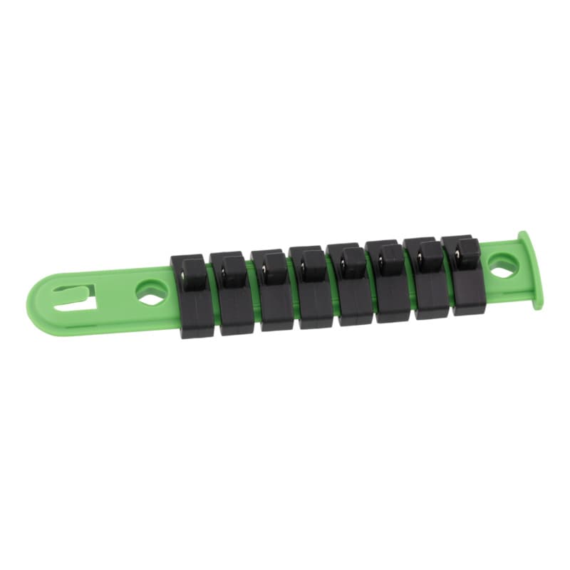 RECA socket wrench terminal block for 1/4 in sockets, 8-piece clamping function