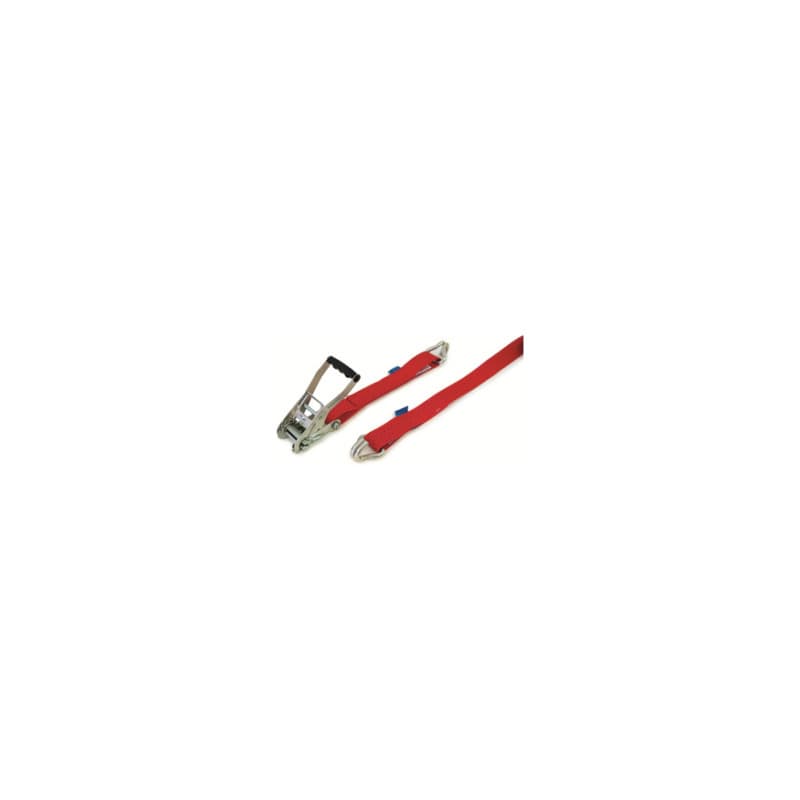 Lashing strap 2 pcs with claw hook, width: 50 mm, length: 10 m, 2500/5000 daN