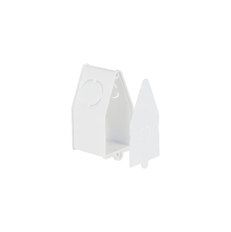 Wall light connection box
