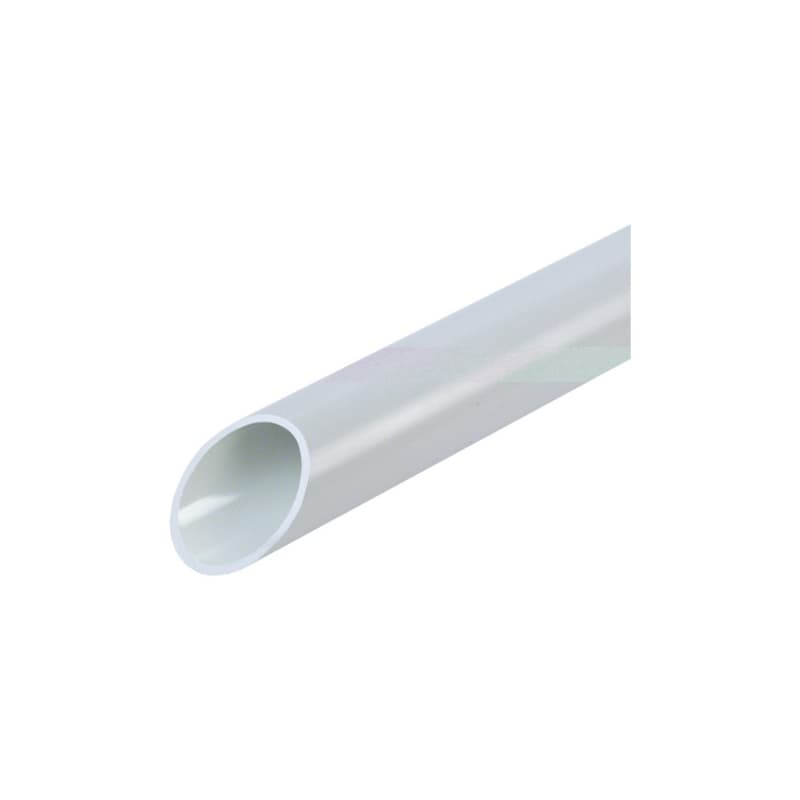 Electrical installation pipe, rigid, dia. 16, light grey, 320 N