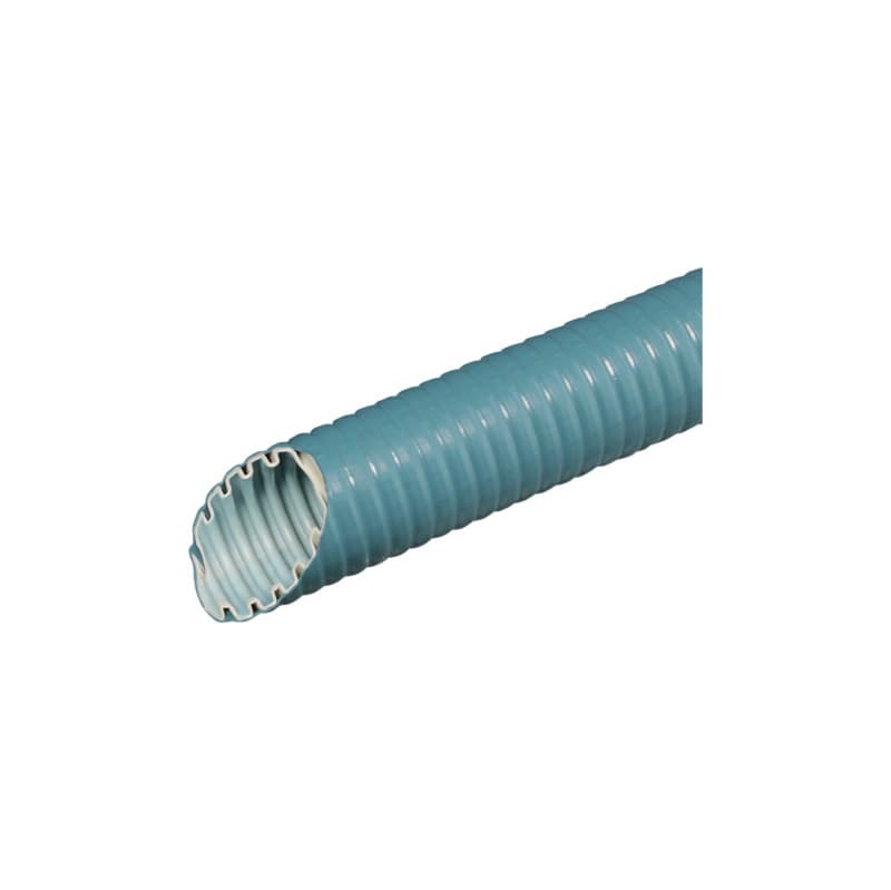 Plastic corrugated pipe, FFKuS-EM-F, blue, dia. 25