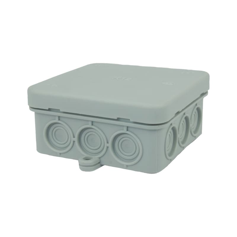 Damp-room junction box PE, 85x85x40 mm
