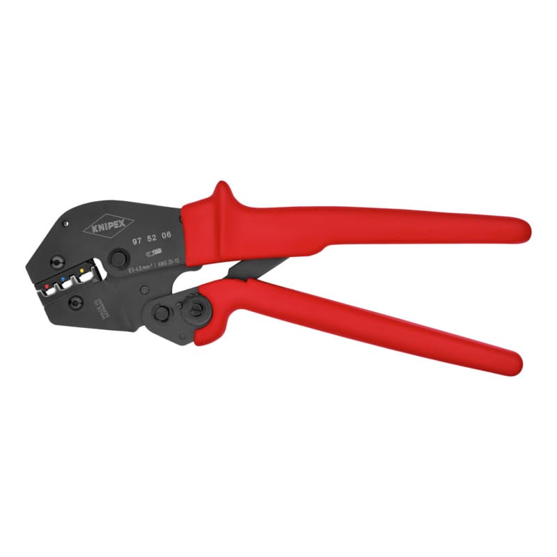 Crimping tool for insulated cable lugs + plug-in connector 0.5–6.0 mm² 250 mm