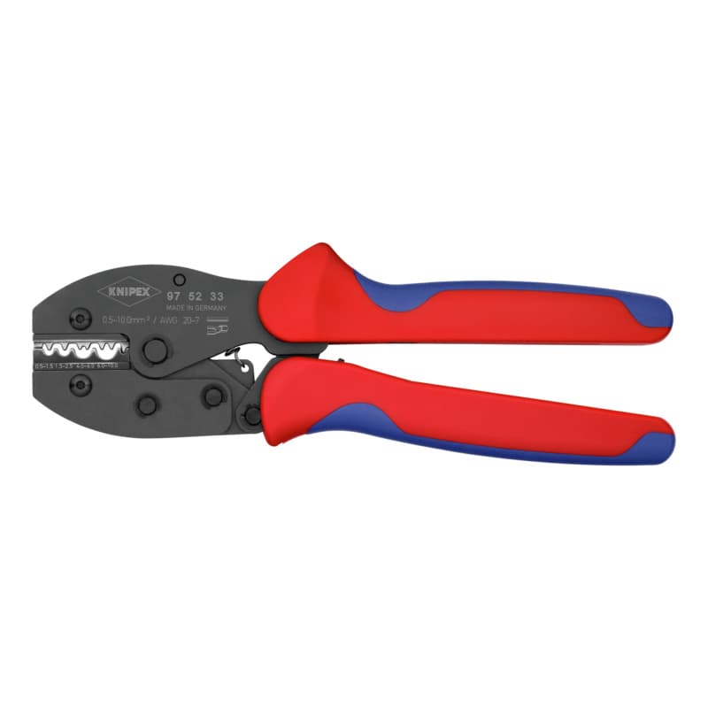 Crimping tool Preci Force 0.5–10 mm 220 mm.