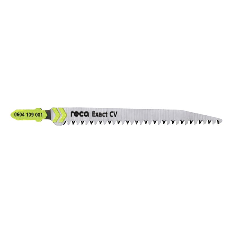 RECA Exact jigsaw blade CV, tooth pitch 2.5 mm, length 90/117 mm