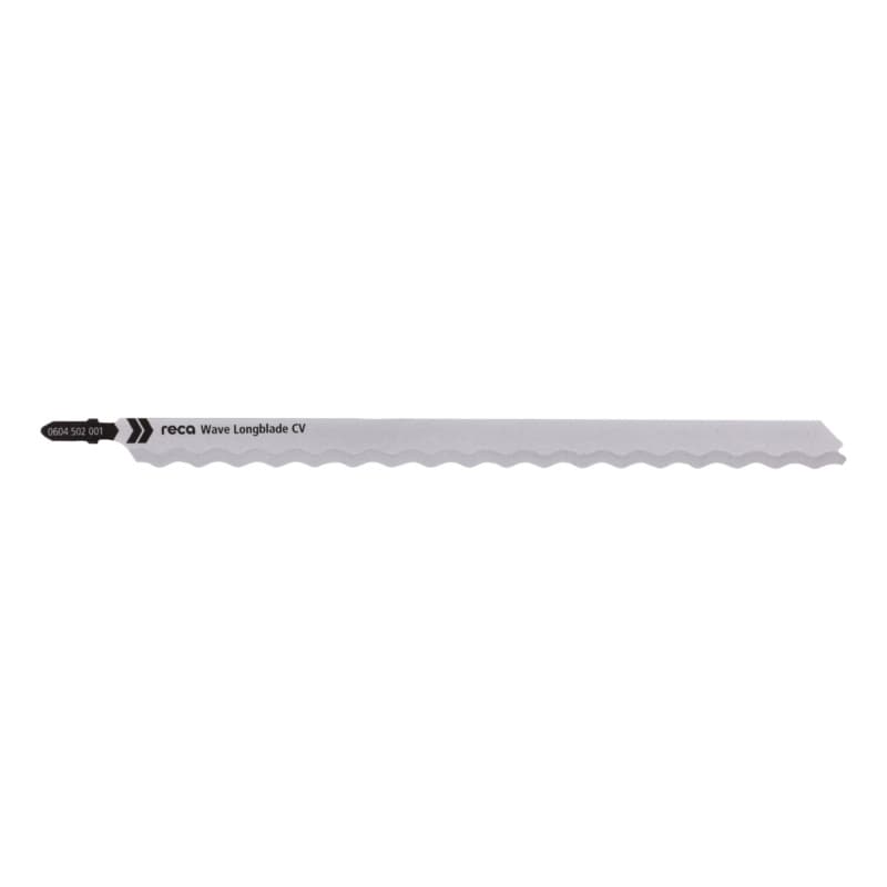 RECA Wave Longblade jigsaw blade HCS, serrated edge length 220/250 mm