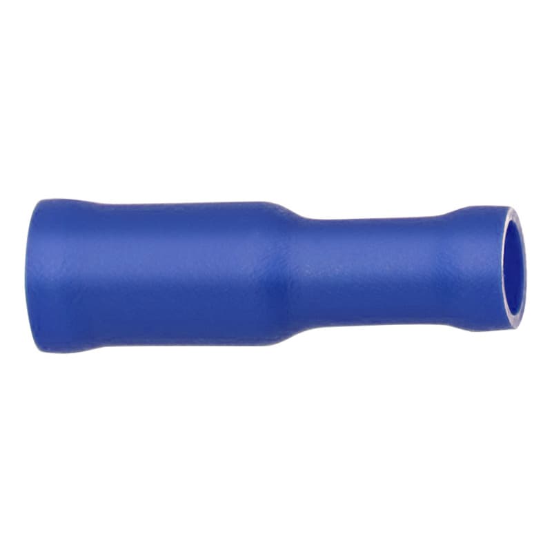 Pin terminal connectors, blue, fully insulated 1.5–2.5 mm²/diameter 5 mm