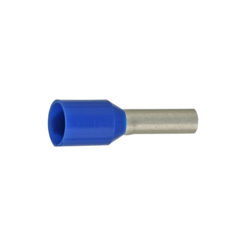 Wire end ferrules, DIN/ZF 46228 Part 4, blue, insulated, 2.5 mm² x 8 mm