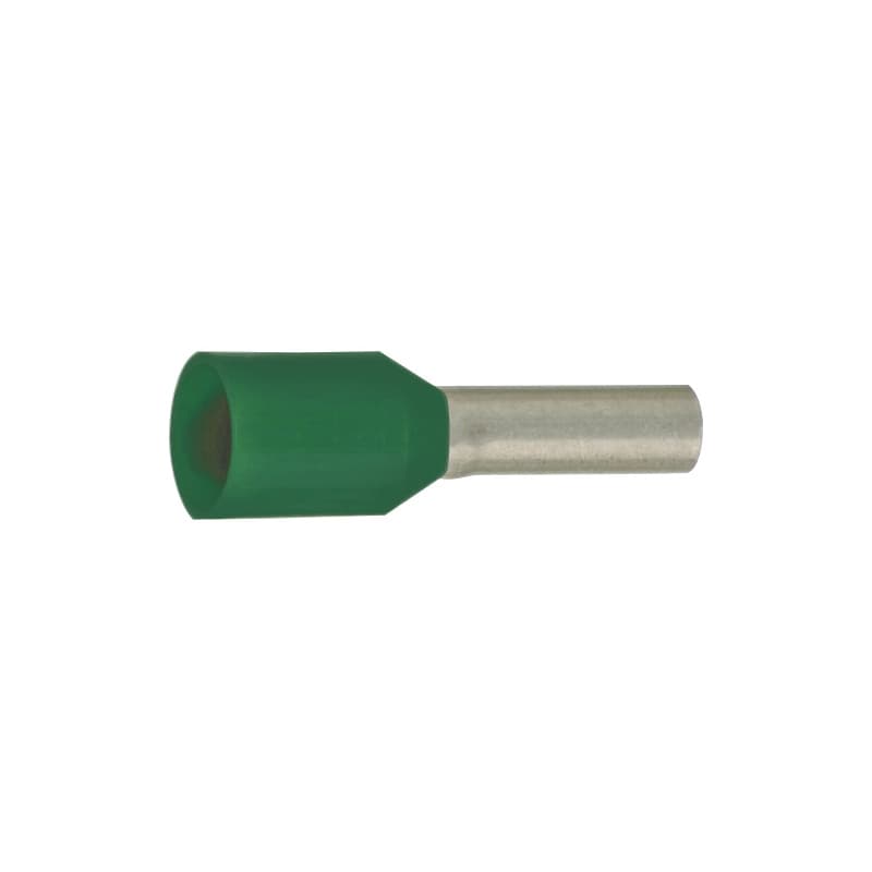 Wire end ferrules, ZF 46228 Part 4, green, insulated, 16 mm² x 12 mm