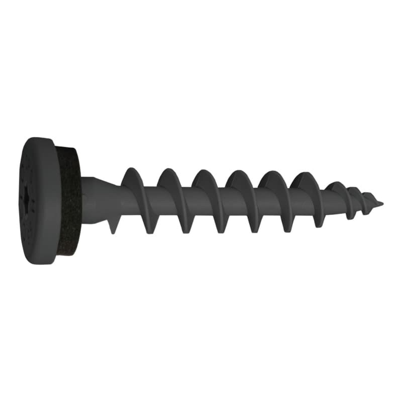 IPS H insulated panel screw, anthracite grey, RAL 7016, TX 25 55 mm