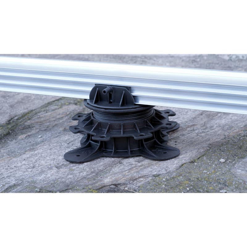 RECA TT terrace pedestal UNI wood/alu substr., terrace construction, 50–80/10 KN