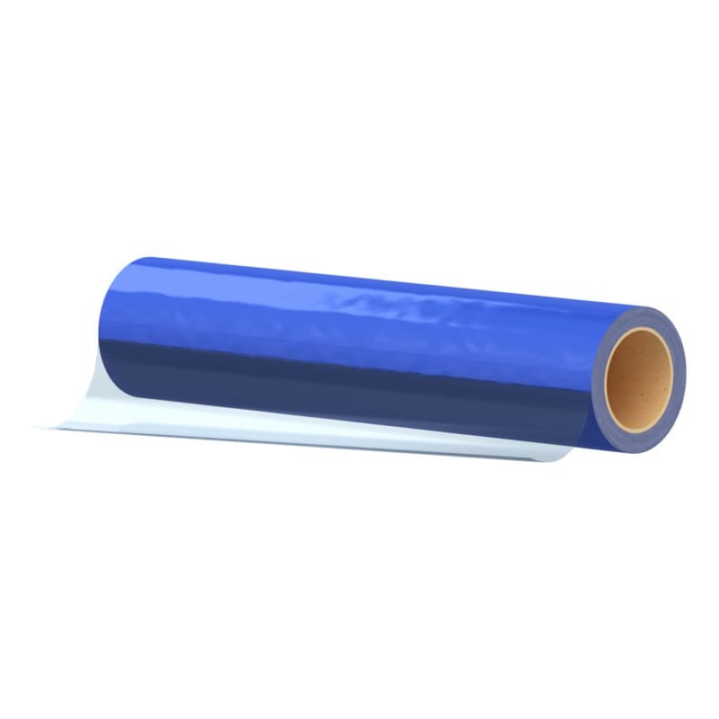 recamo air duct film blue 50my, 250mm, 100m roll