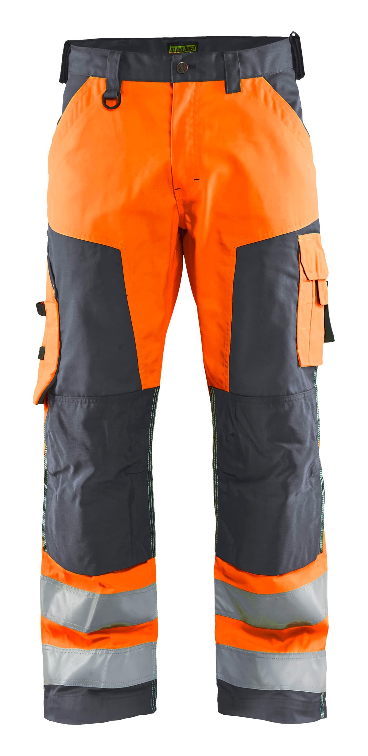 Bukser high vis, High Vis Orange/Mellemgrå, C44